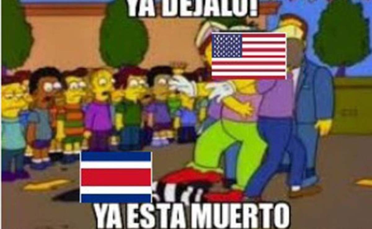 ¡DIVERTIDOS! Los memes que crucifican a Costa Rica por la eliminación en Copa Oro
