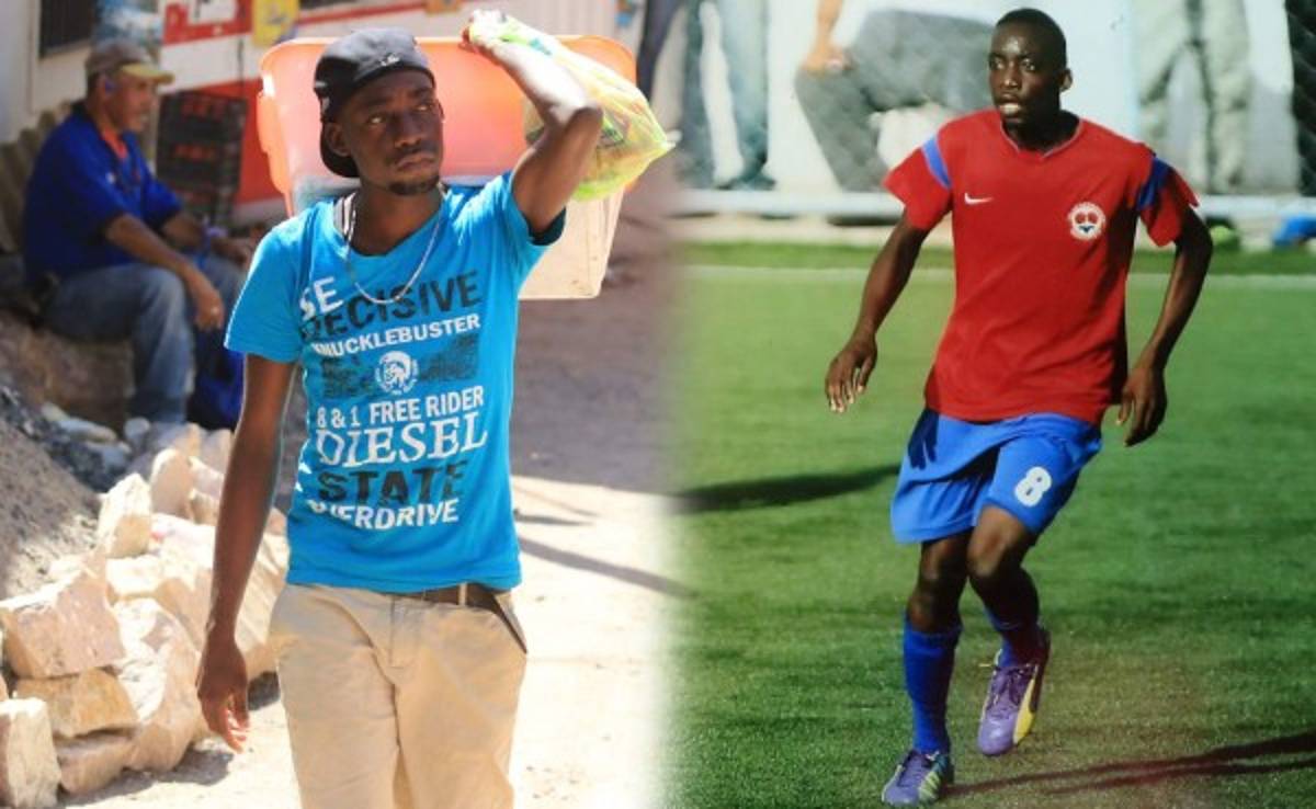 Futbolista es experto en hacer empanadas y las vende para ayudar a su familia