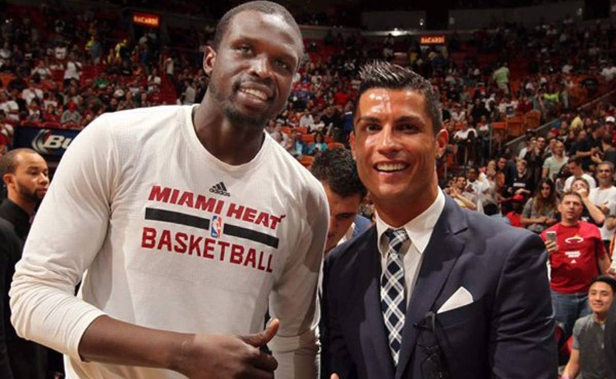 Cristiano Ronaldo, fan de lujo de los Miami Heat