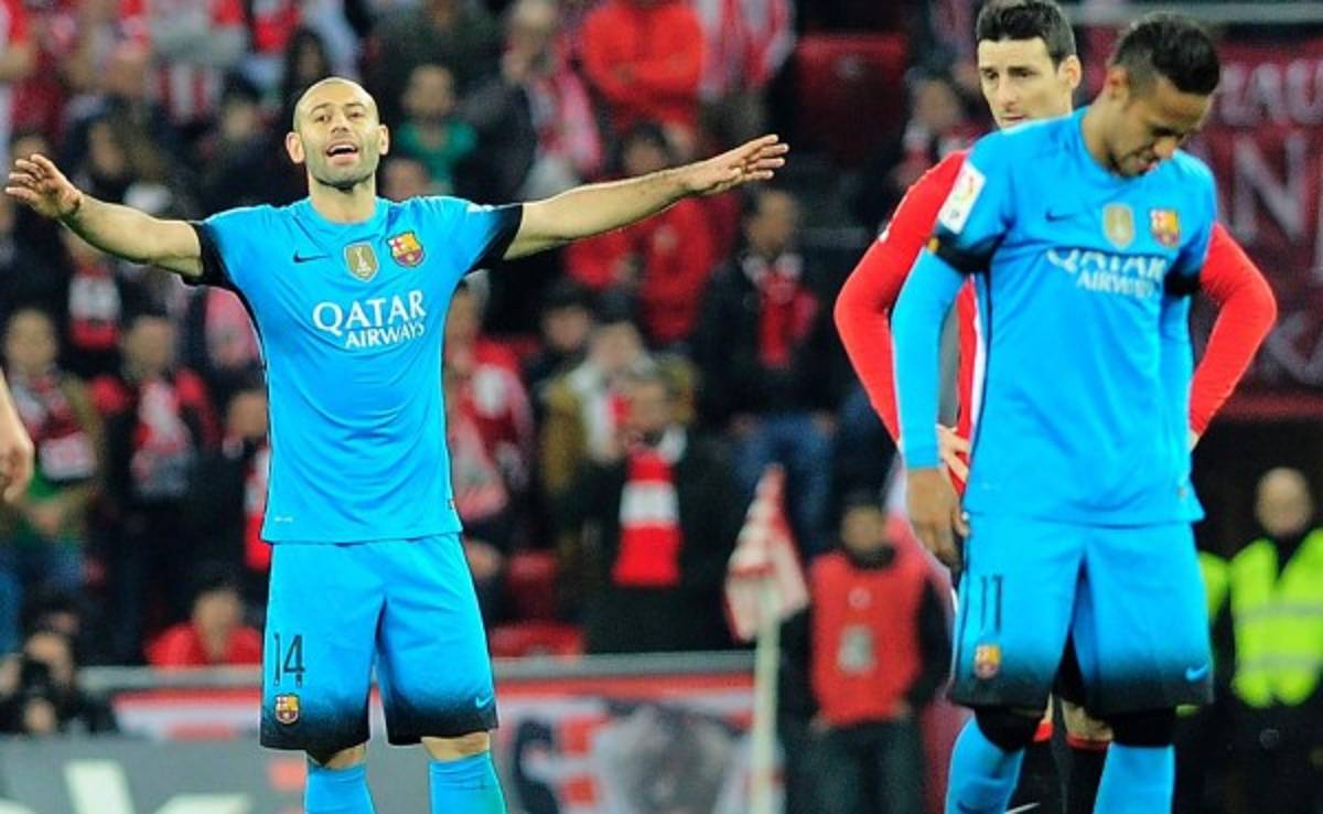 Revelan que Mascherano regañó a Neymar en el camerino azulgrana