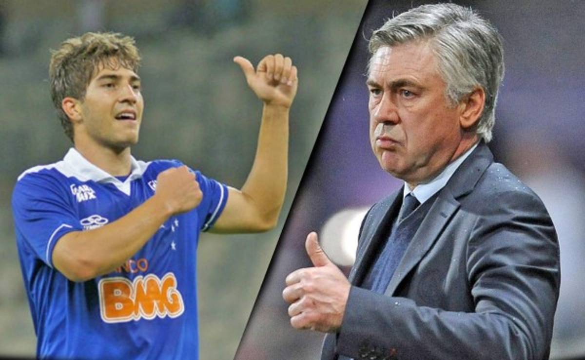 Carlo Ancelotti le abre las puertas del Real Madrid a Lucas Silva