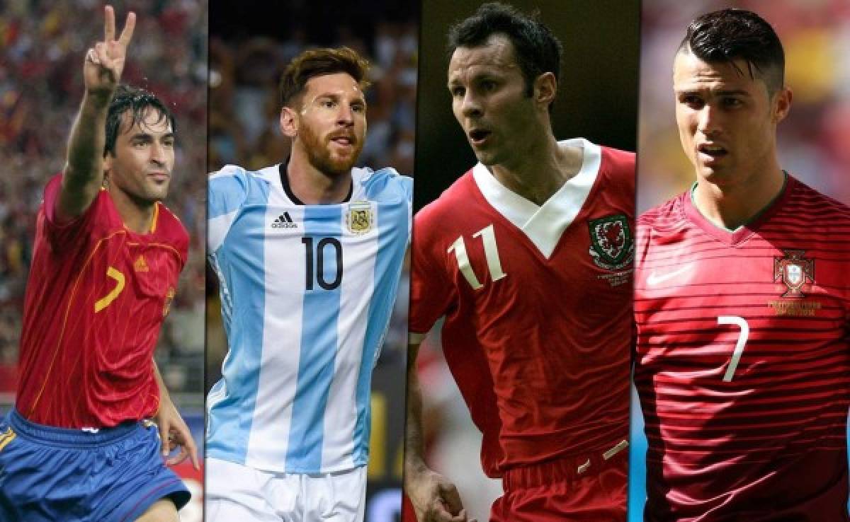 Los 10 grandes futbolistas de la historia sin títulos con su país en selección mayor