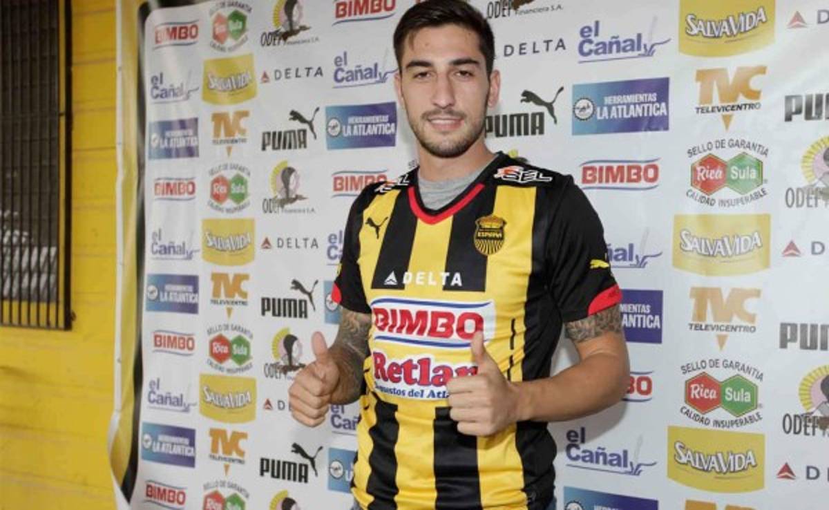 Oficial: Luciano Ursino vuelve a ser jugador de Real España