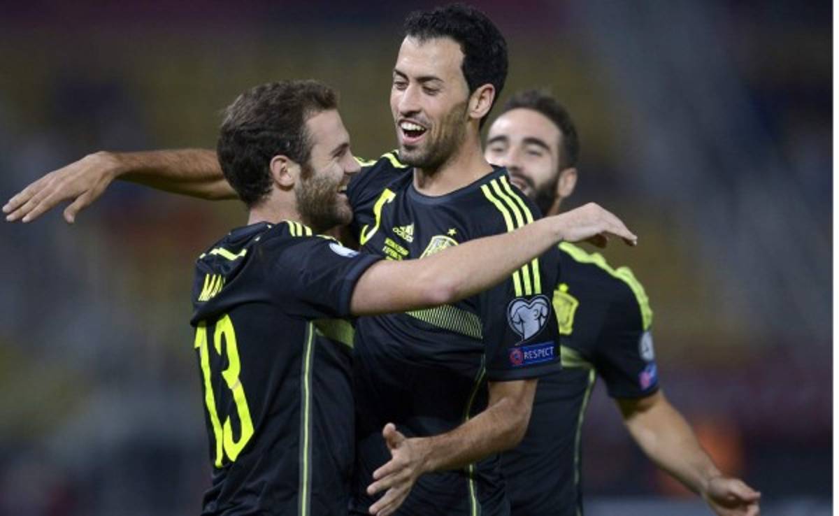 Triunfo sufrido de España sobre Macedonia pero ya roza la clasificación