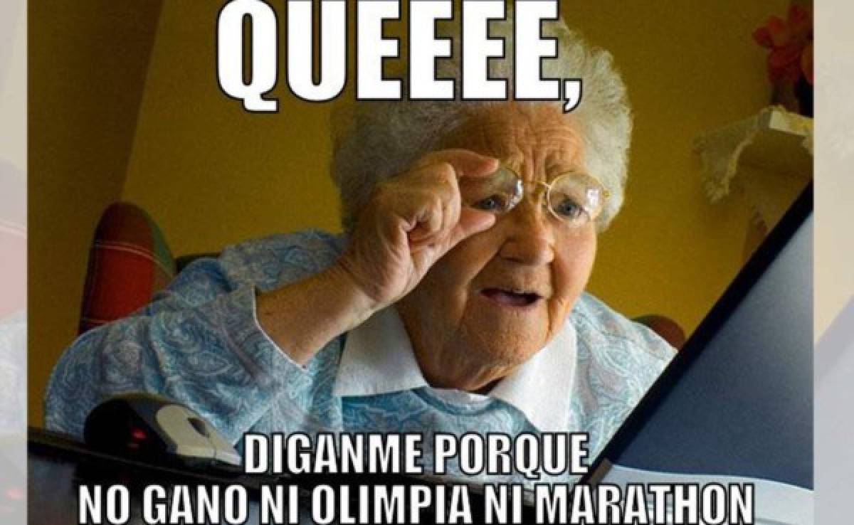 Crueles memes al Olimpia por sumar cinco años sin vencer a Marathón en el Yankel Rosenthal