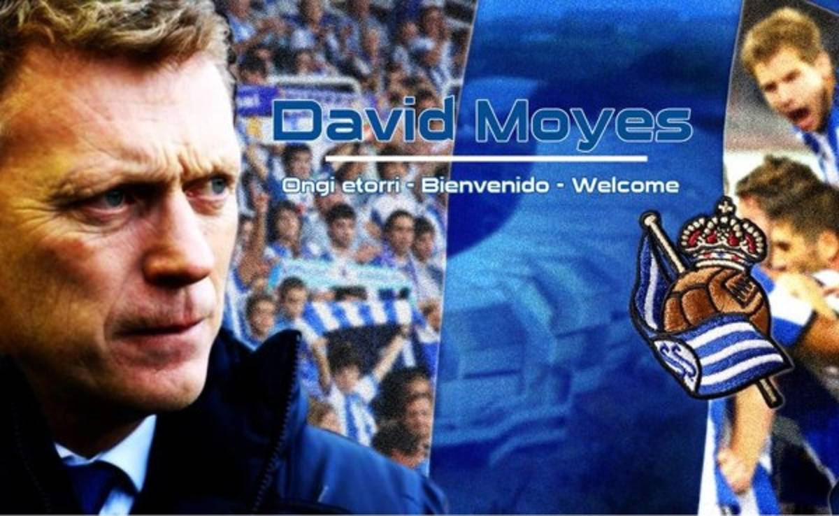 David Moyes es el nuevo entrenador de la Real Sociedad
