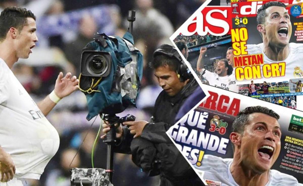 Prensa mundial se rinde a Cristiano: 'Qué grande eres'