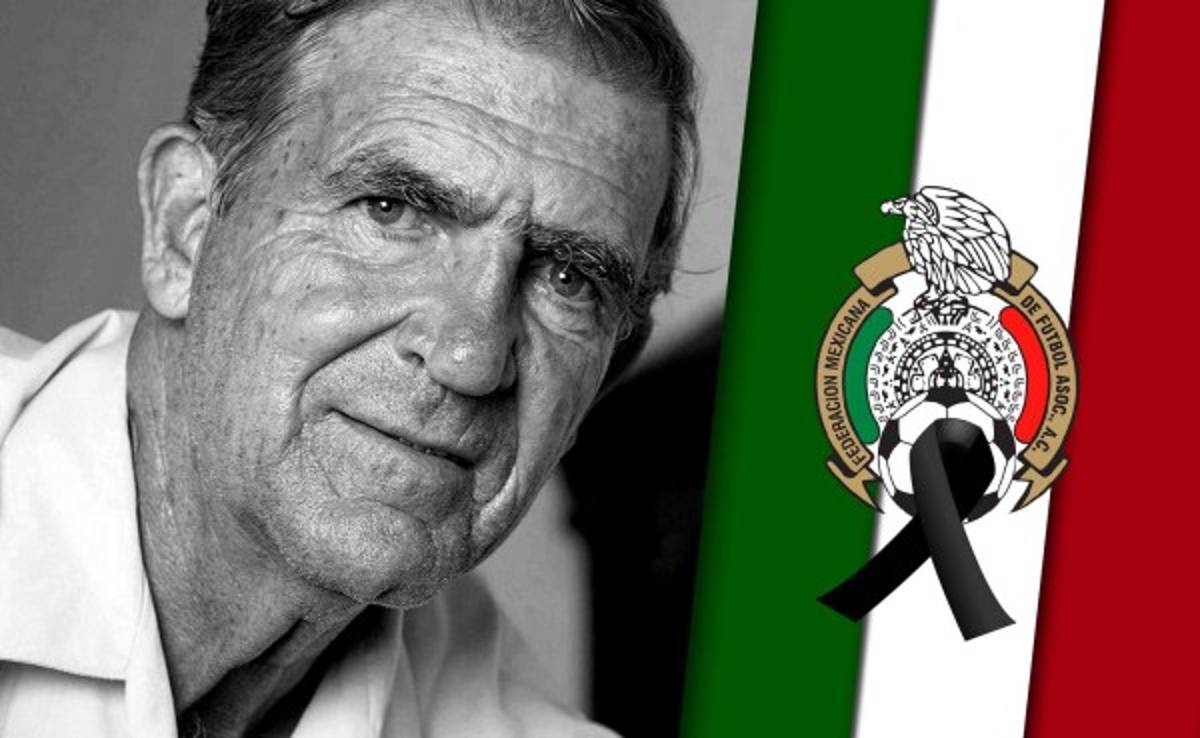 Falleció Raúl Cárdenas, entrenador de la selección mexicana en México 1970