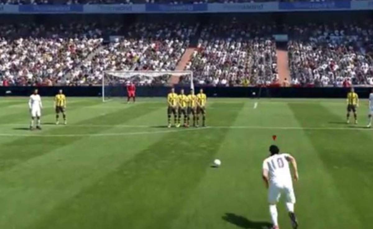 VIDEO: Así se hacen los complicados tiros libres del FIFA 17