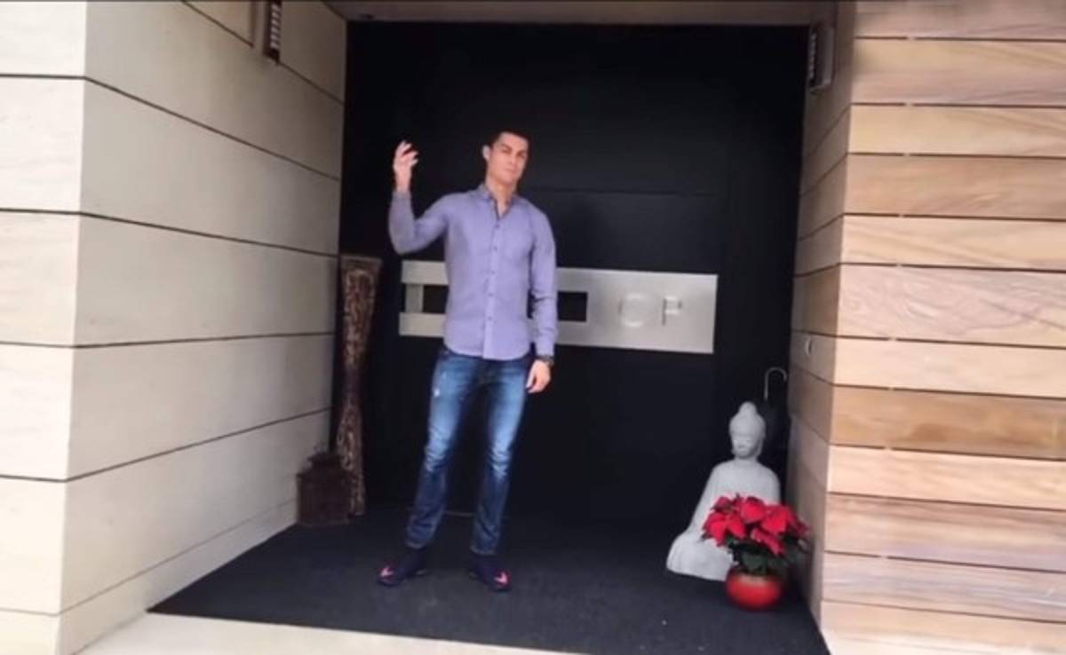 VIDEO: Cristiano invita a todo el mundo a conocer su exclusiva casa