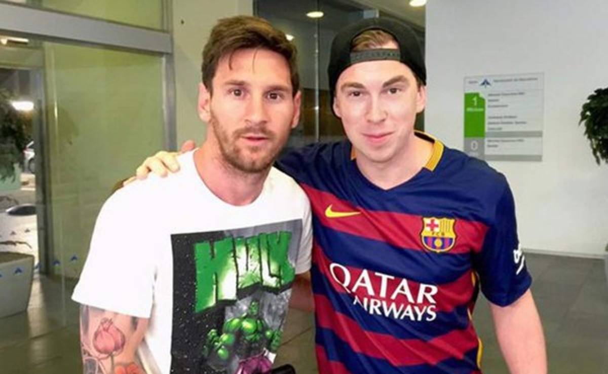 Messi llega a Barcelona y disfrutará con su familia