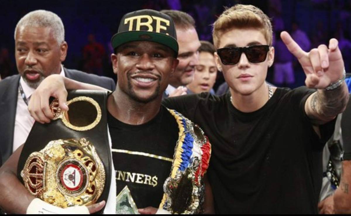 Justin Bieber, la mejor jugada publicitaria de Mayweather