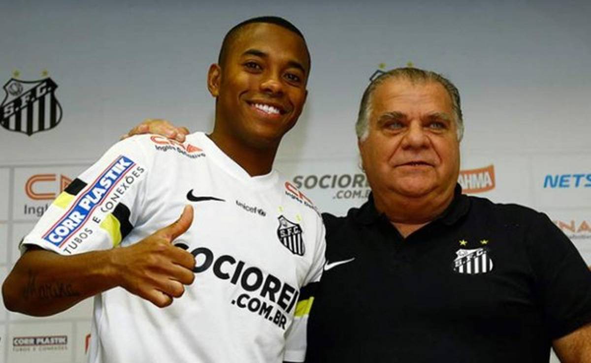 Robinho regresa al Santos por tercera vez en su carrera