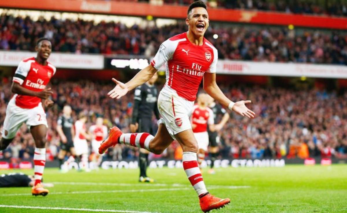 Alexis Sánchez, mejor jugador del año para los aficionados de Inglaterra