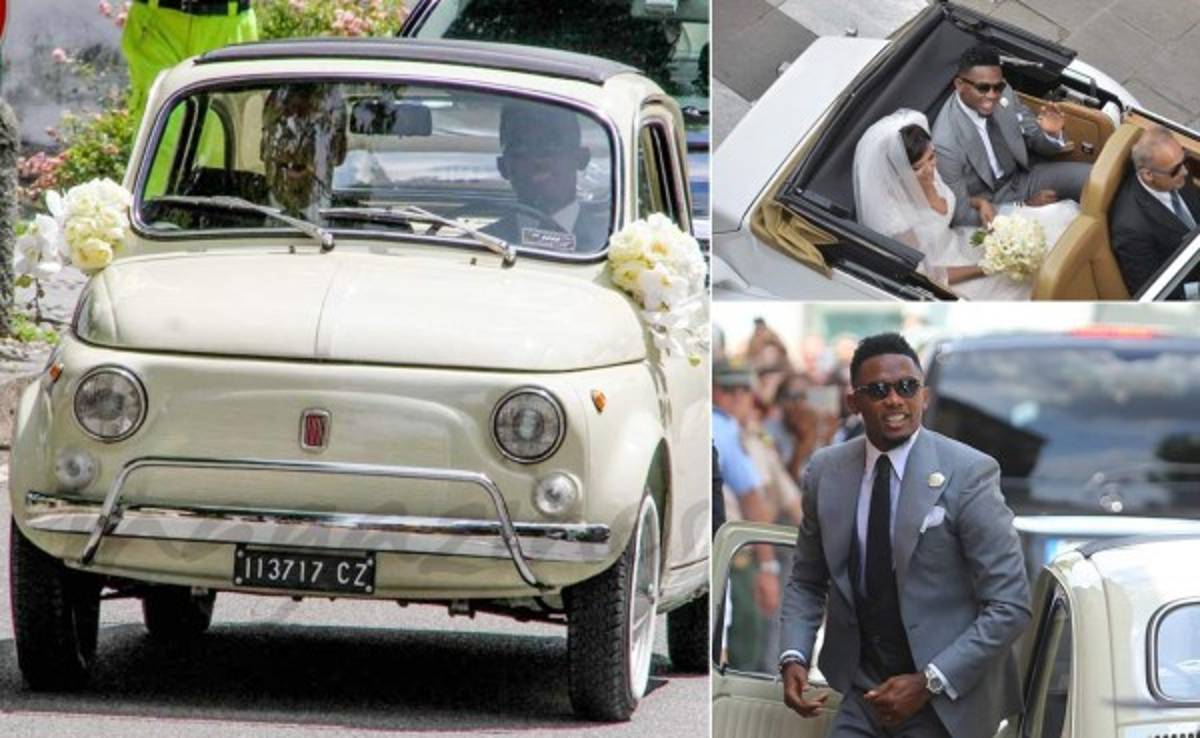 Así fue la boda de Samuel Eto'o en la provincia de Bergamo, Italia
