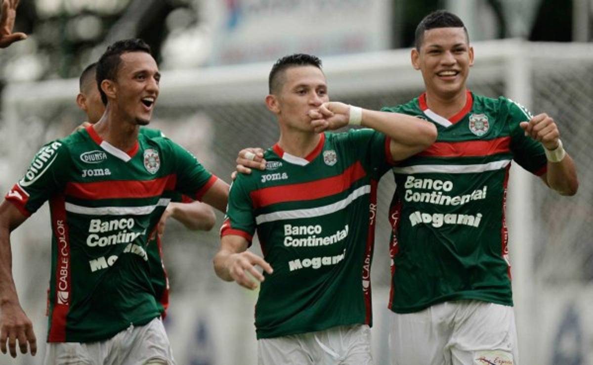 Marathón vence de último minuto a Olimpia gracias a un penal