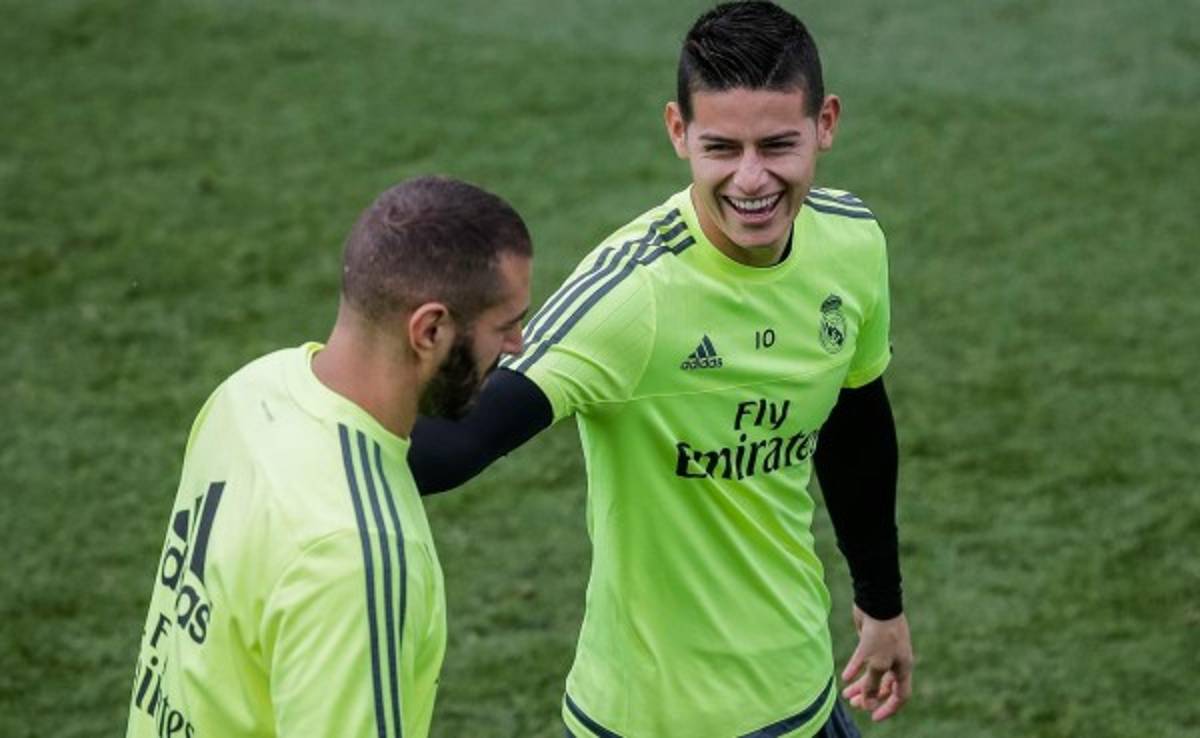 James Rodríguez no entrena con el Real Madrid y genera dudas