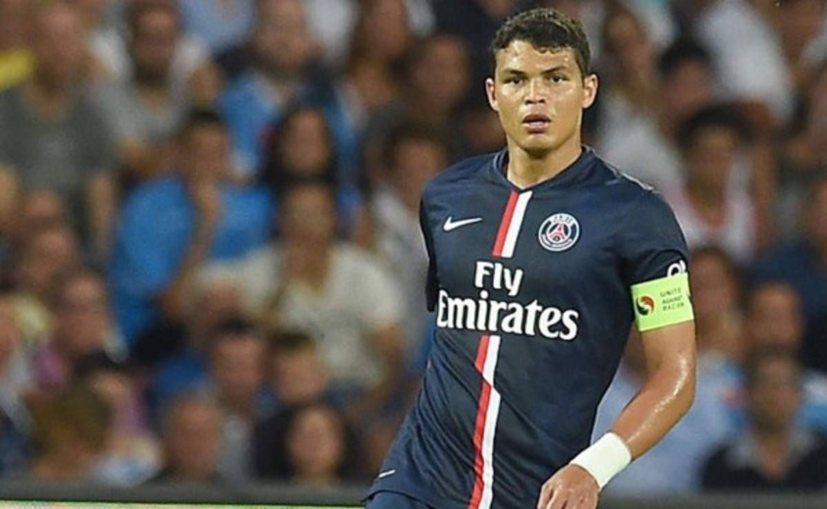 Thiago Silva, baja en el PSG para el partido de vuelta contra Barcelona