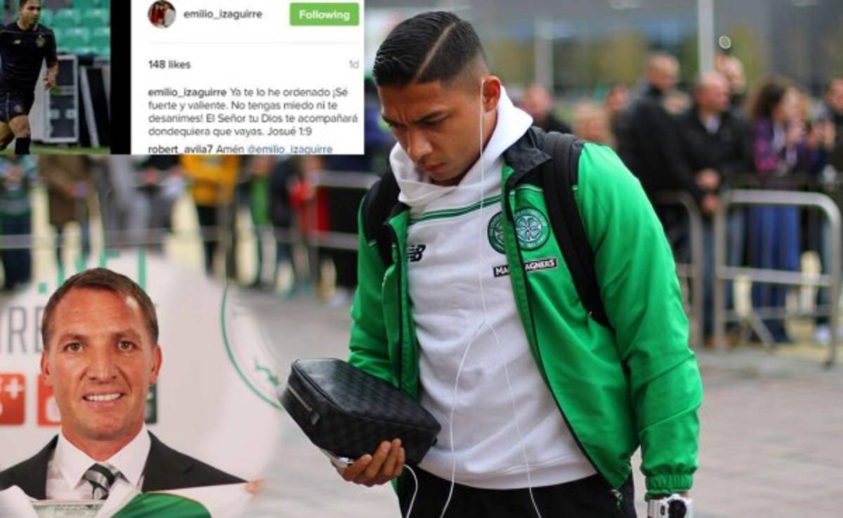 Emilio Izaguirre en Instagram: 'Sé fuerte y valiente. No tengas miedo ni te desanimes'