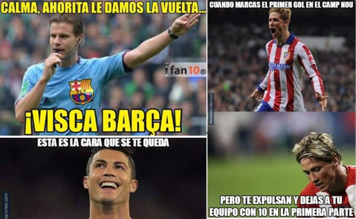 El Barcelona y el 'Niño' Torres fusilados con los memes