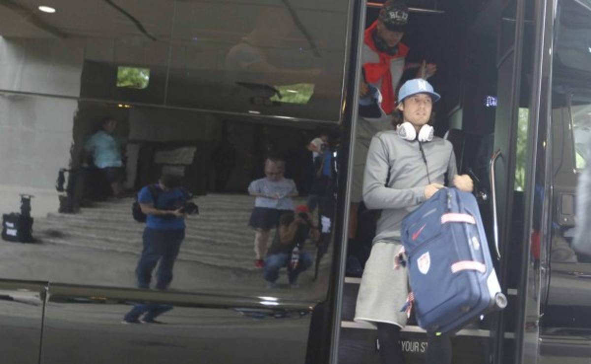 Estados Unidos arribó a Dallas con mucho hermetismo