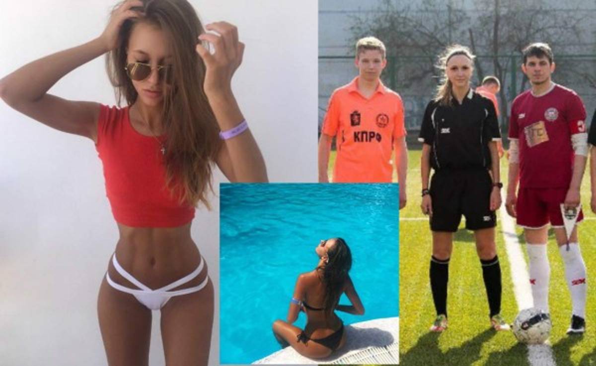 Ekaterina Kostjunina, la rusa que revoluciona el arbitraje con sus candentes fotos