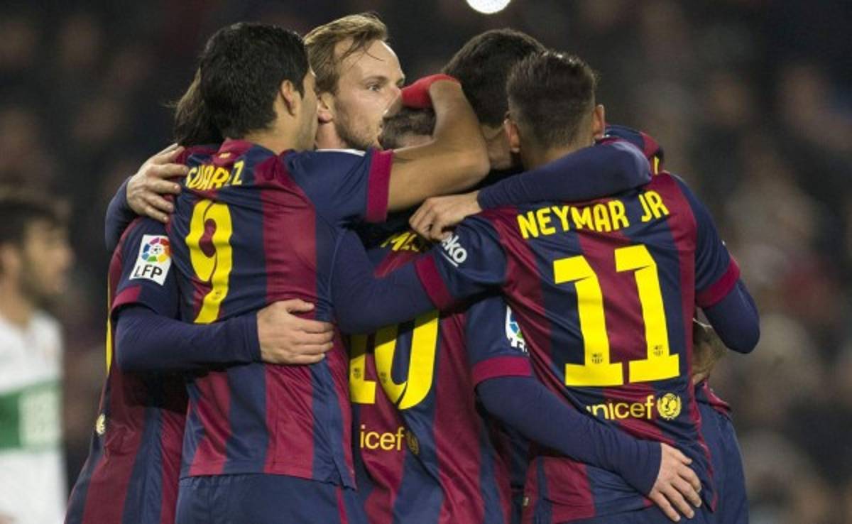 'Manita' del Barcelona pone rumbo a cuartos de final