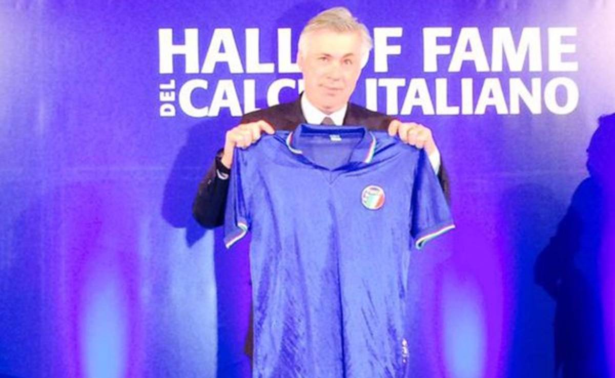 Carlo Ancelotti entra en el 'Salón de la Fama' italiano