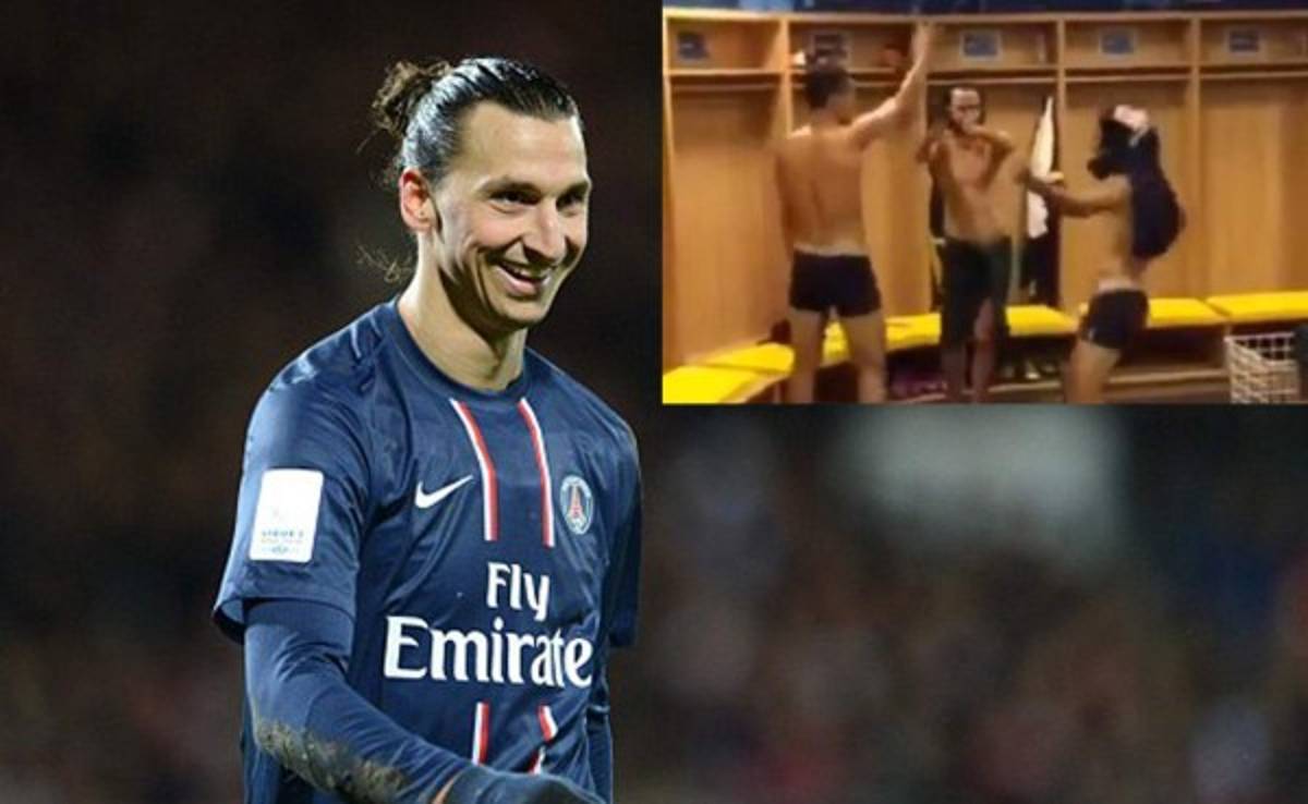 VIDEO: Ibrahimovic se asombra con baile de sus compañeros suecos