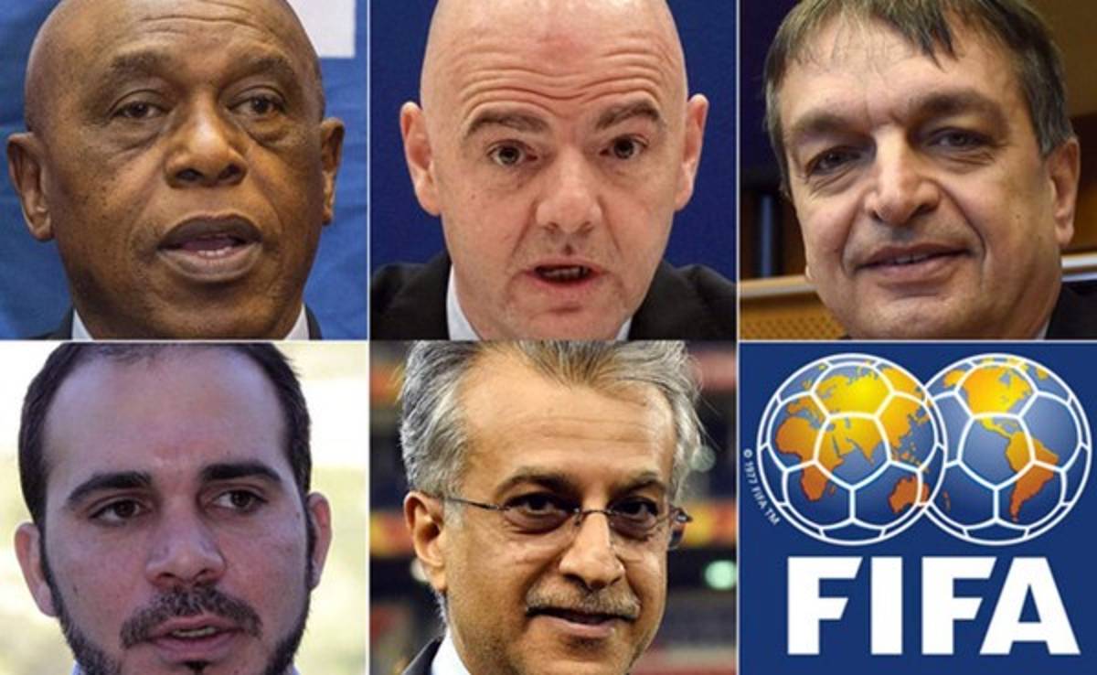 Los 5 candidatos que quieren llegar a la presidencia de la FIFA