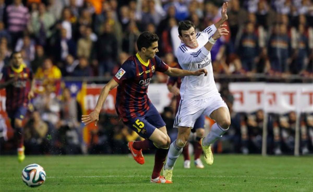 Bartra: 'El gol de Bale me agarró cuando estaba cansado'