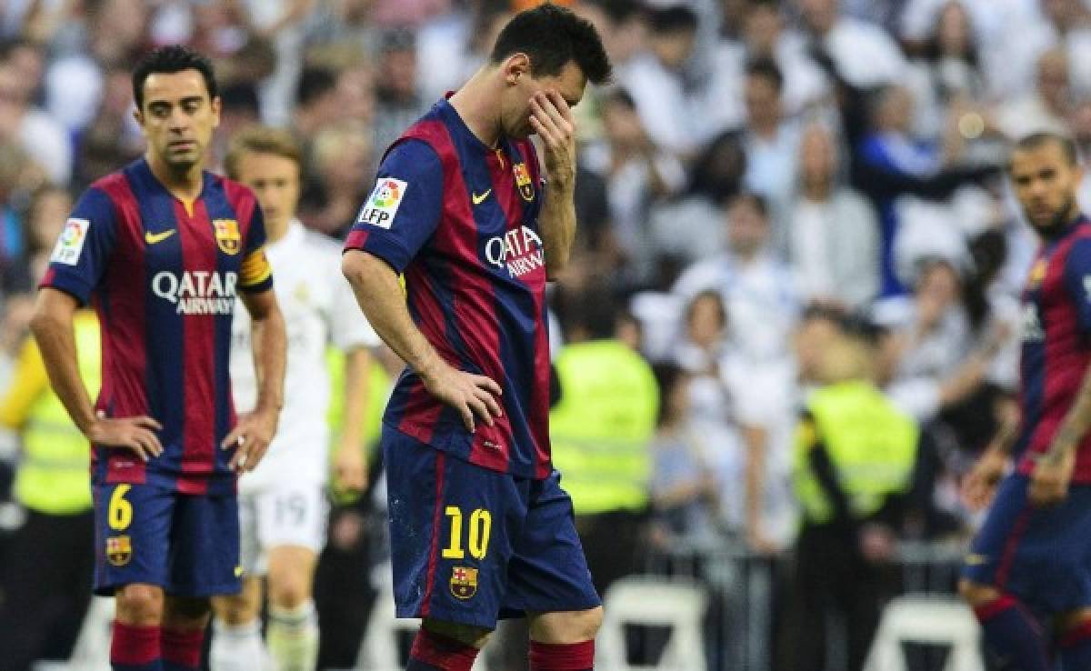 Lionel Messi no pudo batir el récord de goles en el Bernabéu