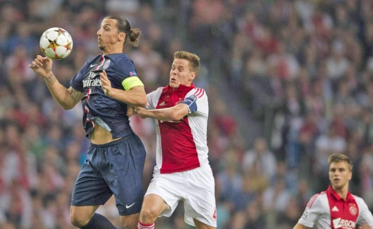 Ajax rescata un punto ante el PSG de Ibrahimovic