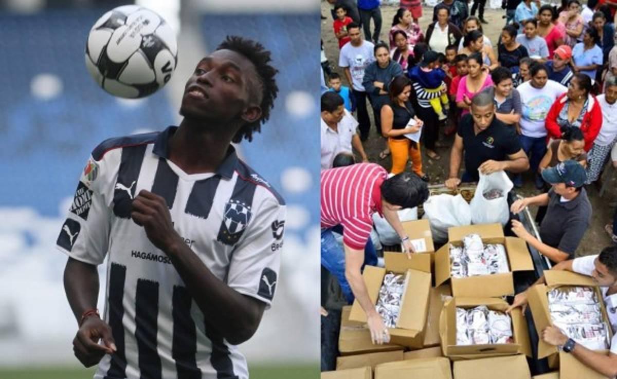 Hondureño Alberth Elis se une a fundación que ayuda a personas de escasos recursos