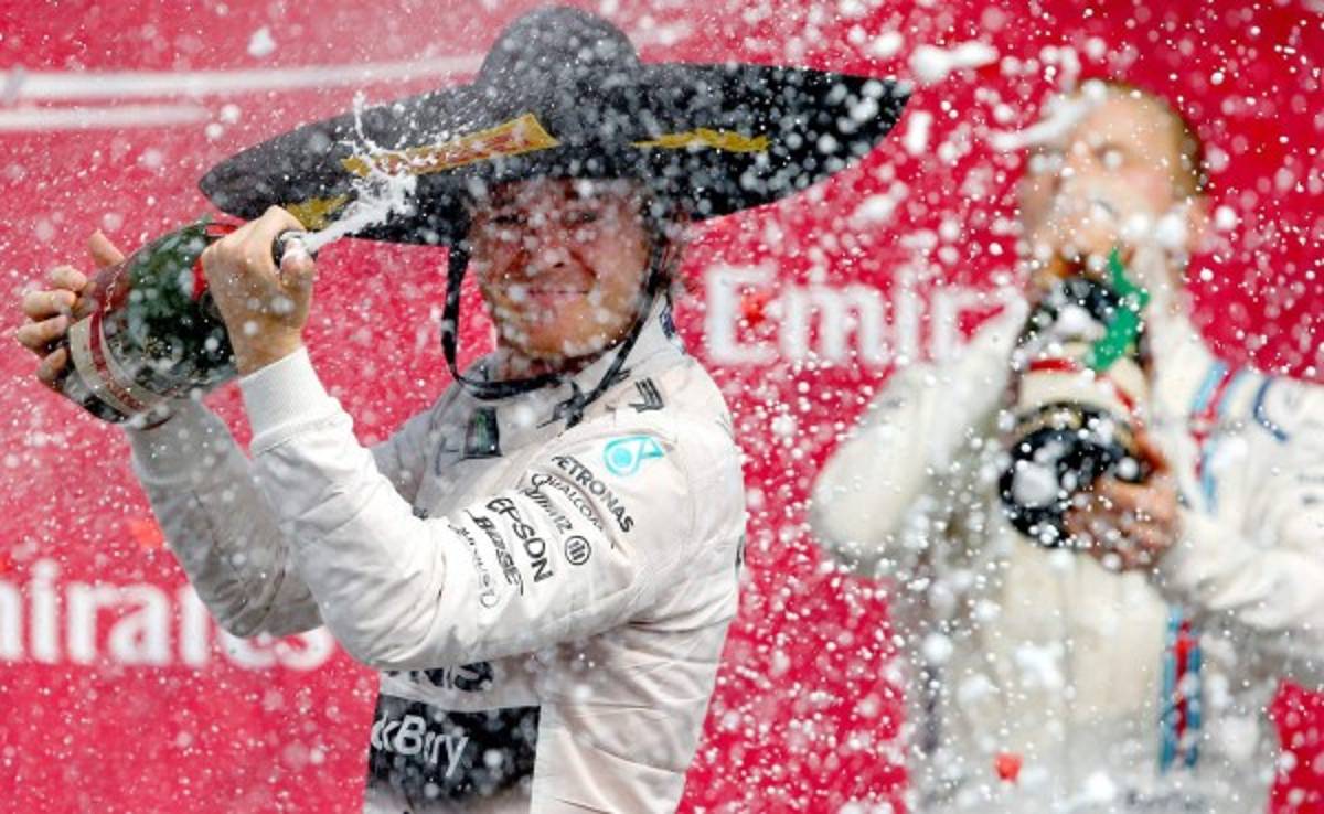 Nico Rosberg gana en México y da un gran paso hacia el subcampeonato