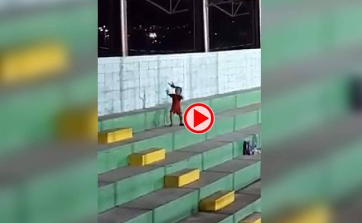 Niña bailarina se roba el show en juego de béisbol