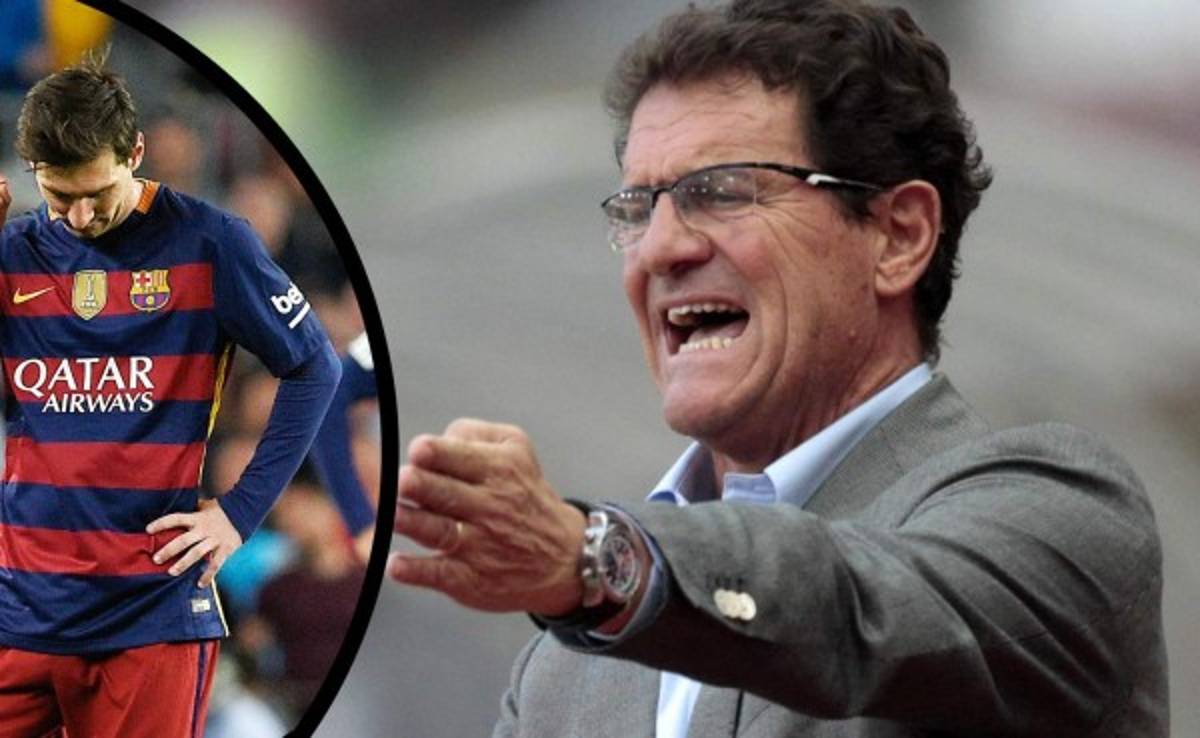 Capello: 'Barcelona ocupa a un capitán que agarre a sus compañeros de la corbata'