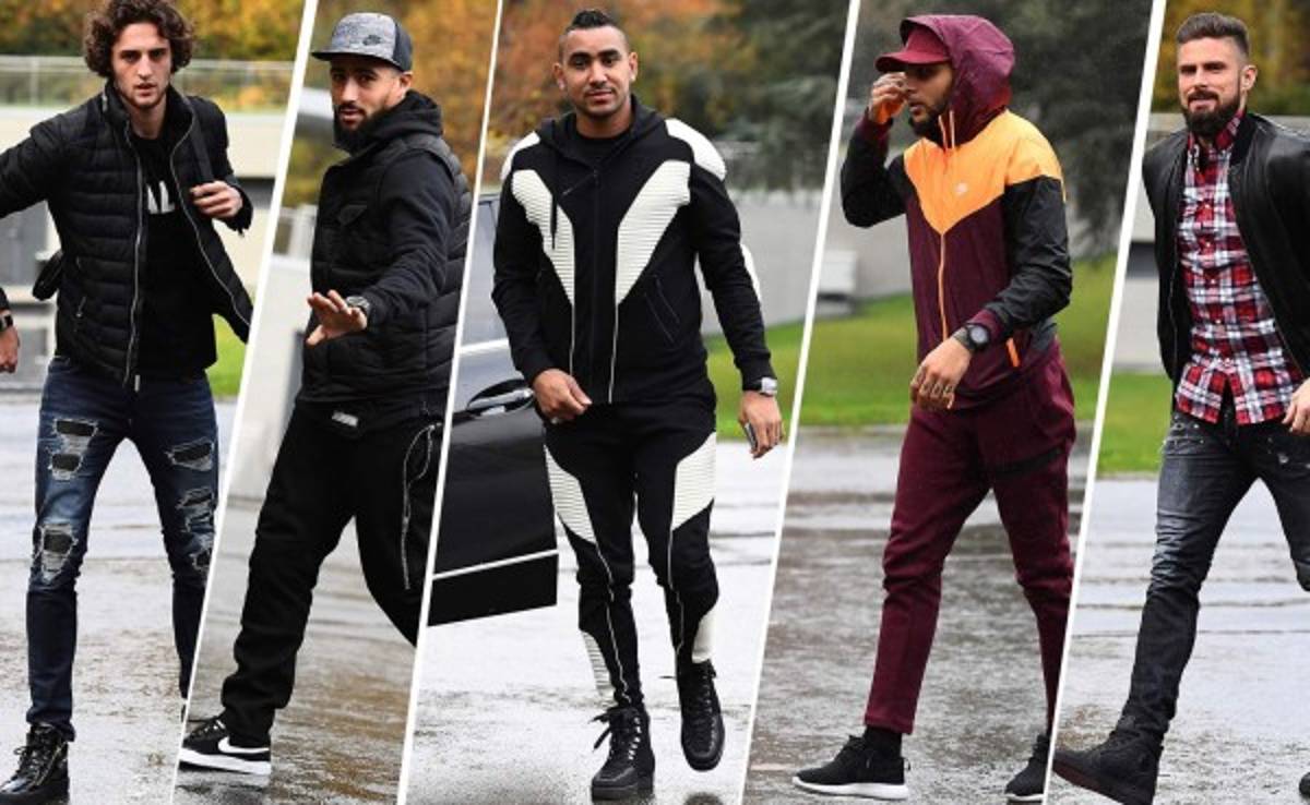 Fotos: Seleccionados de Francia y su extravagancia forma de vestir