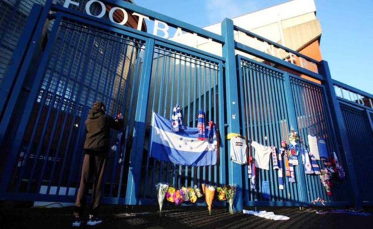 FOTOS: Así le rindieron homenaje a Arnold Peralta en Escocia
