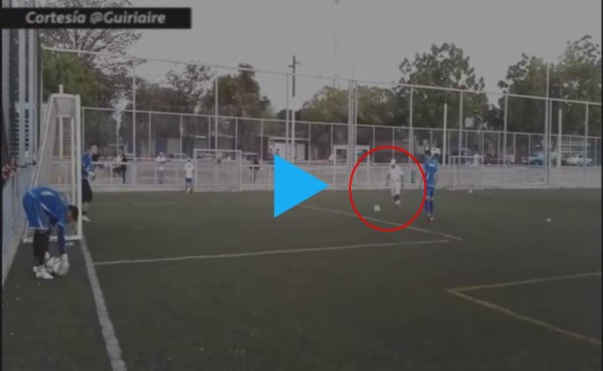 VIDEO: Ramón Maradiaga demuestra su sutileza con el balón a sus 61 años