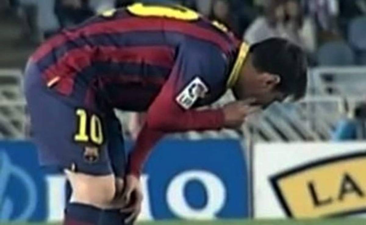 Lionel Messi olvida los vómitos gracias a los chicles