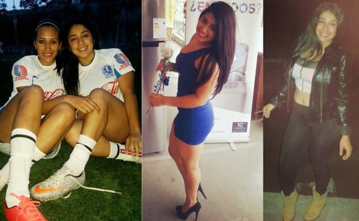 Sol Mejía la bellísima futbolista hondureña y goleadora del Olimpia