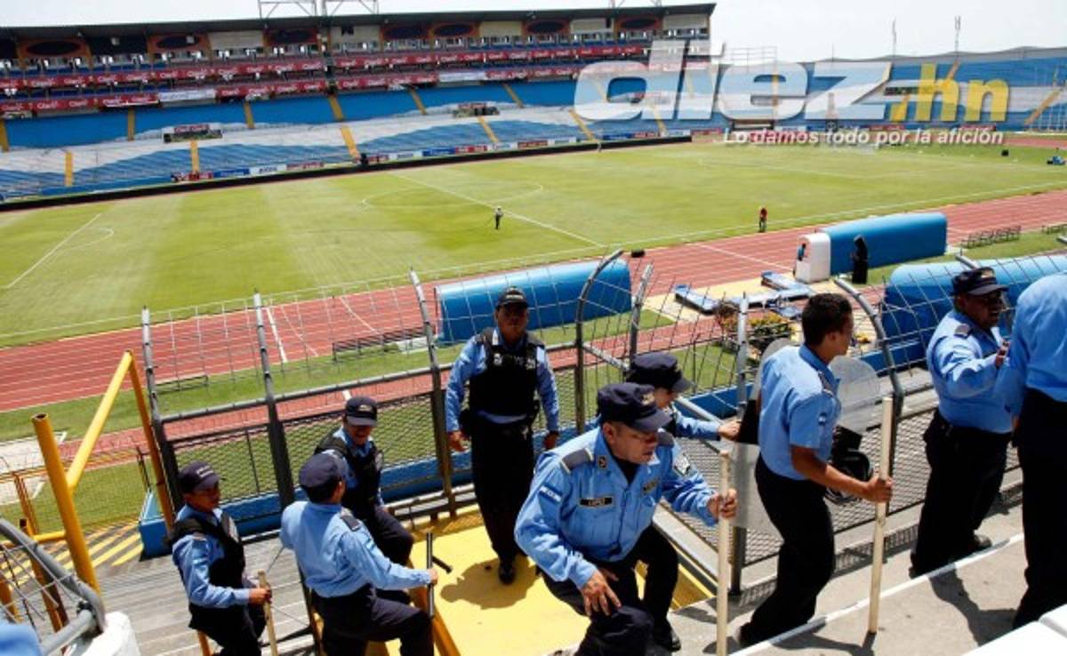 Así vive San Pedro Sula el duelo Honduras-El Salvador