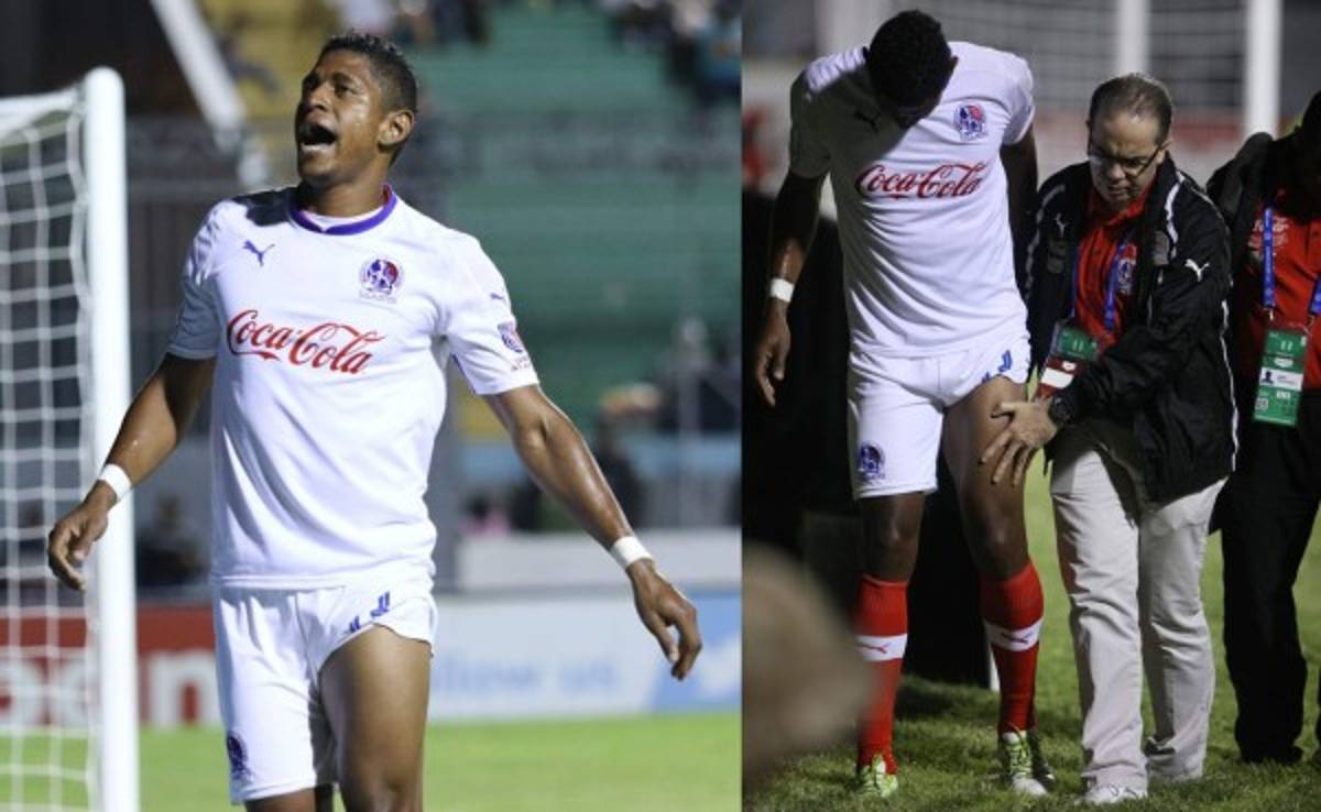 El delantero Carlo Costly fuera una semana y se pierde el clásico contra Motagua