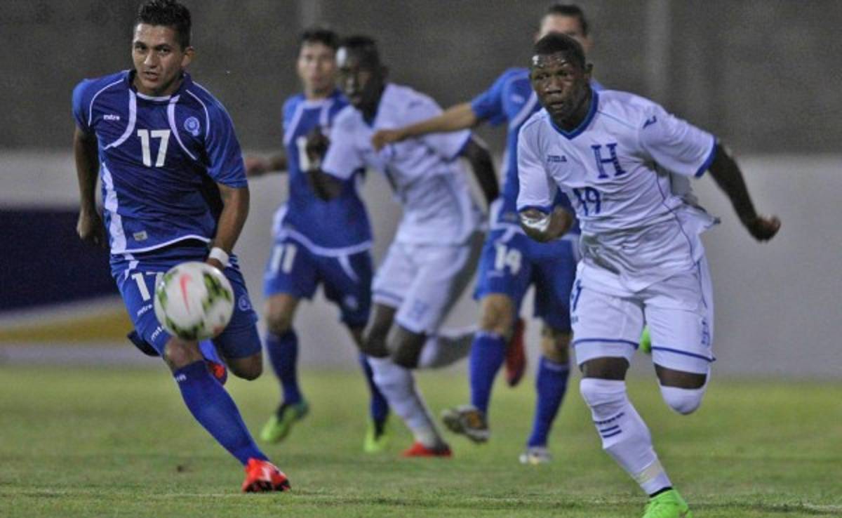 La Sub-23 de Honduras y El Salvador empataron en Comayagua