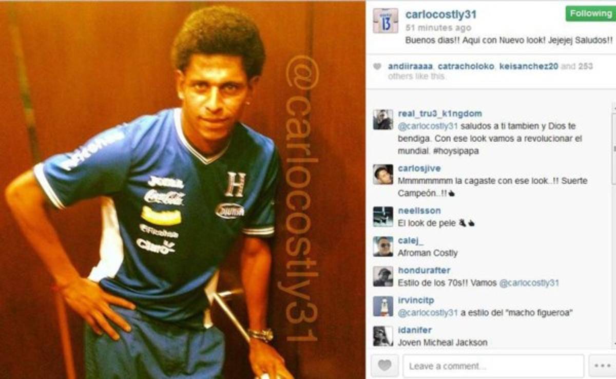 ¡Uno más a la lista! El nuevo y loco look de Carlo Costly con el Marathón