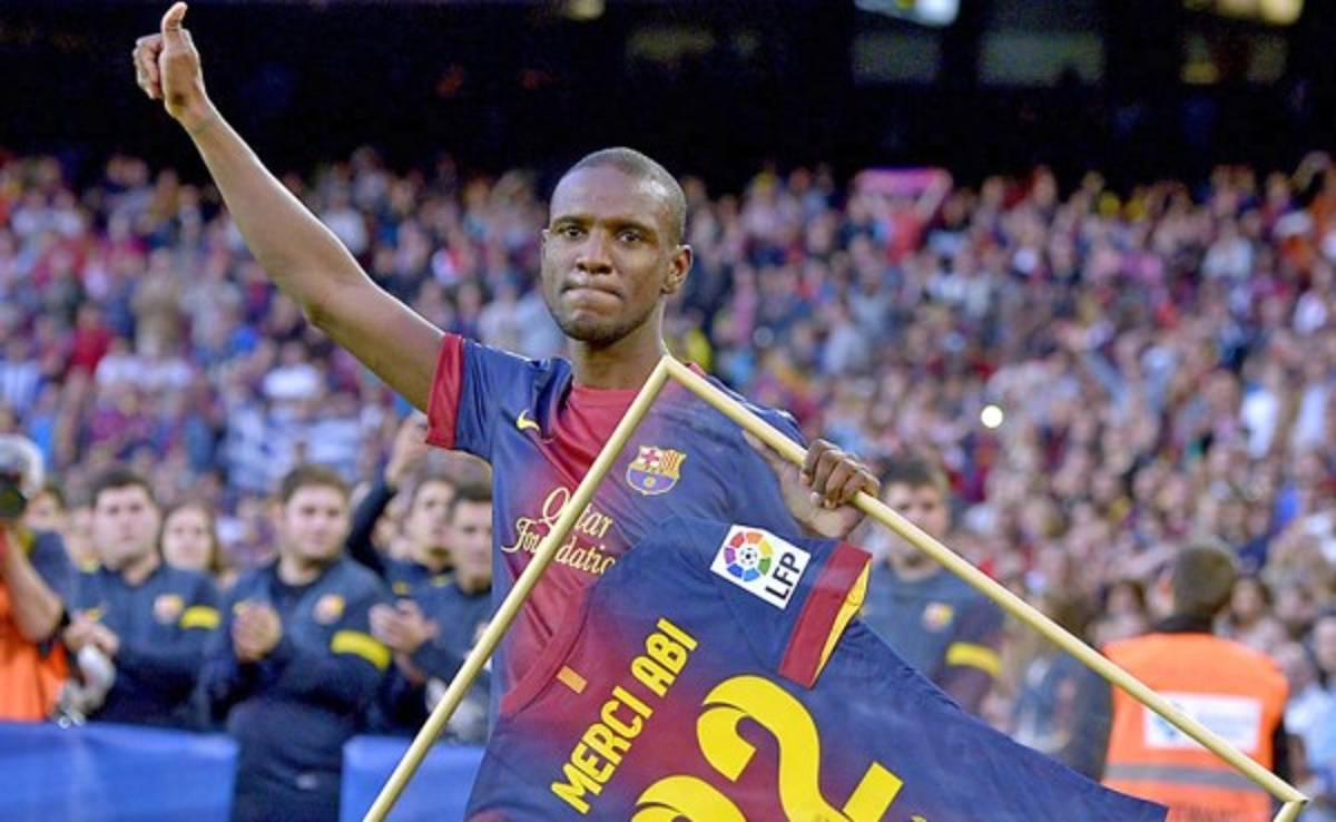 Abidal, el jugador más llorado y amado en el Camp Nou