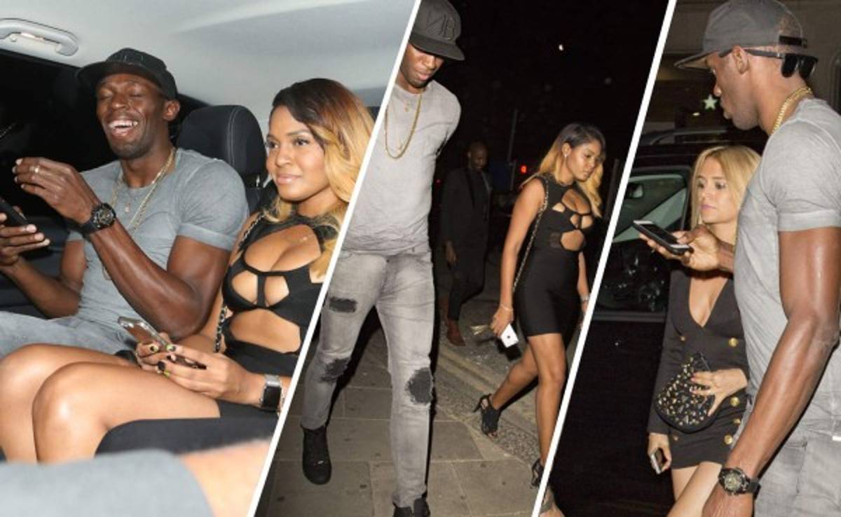 Fotos: Usain Bolt sigue imparable, ahora se llevó diez chicas a su hotel en Londres