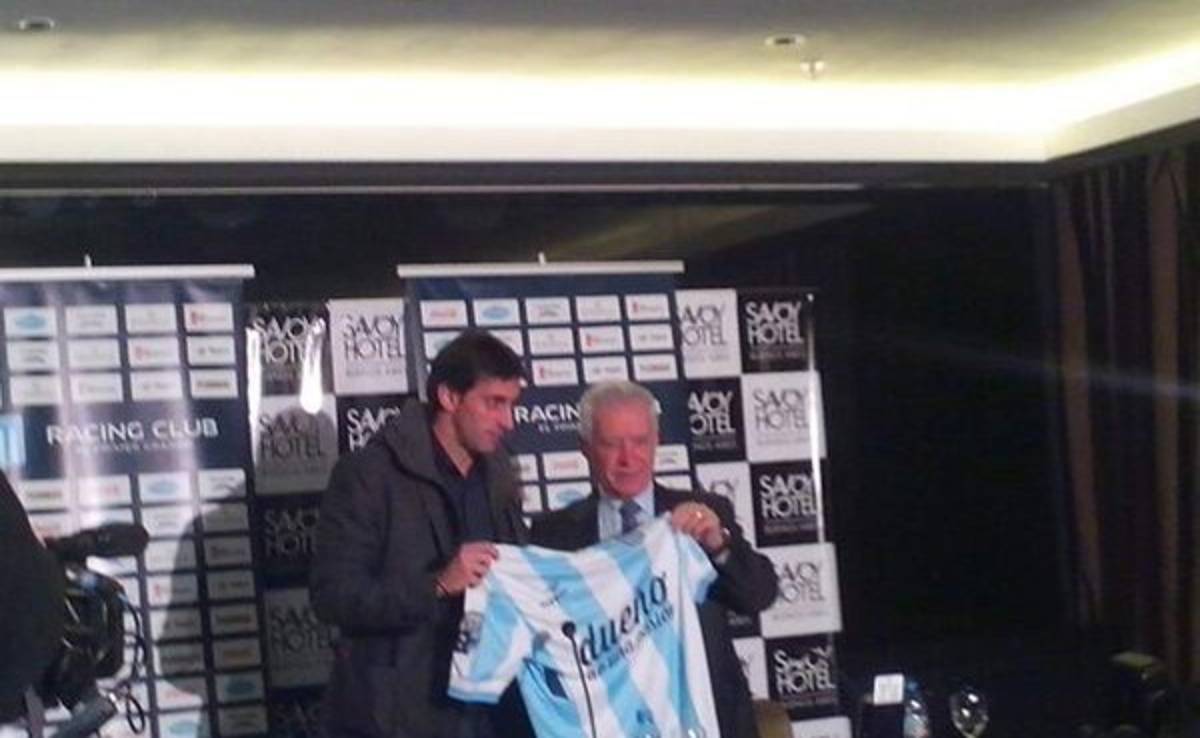 Diego Milito regresa a Racing Club de Avellaneda