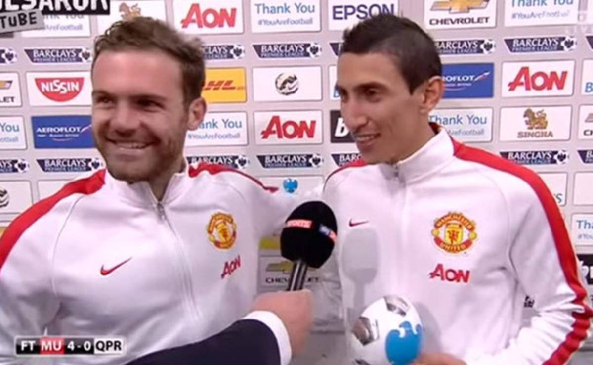 VIDEO: Juan Mata, el traductor de lujo de Di María